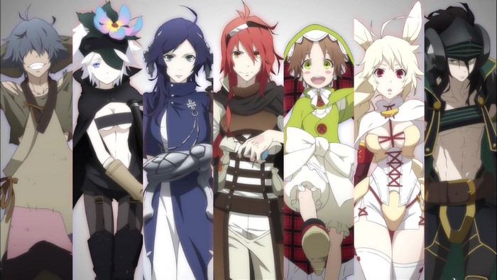 Rokka no Yuusha characters