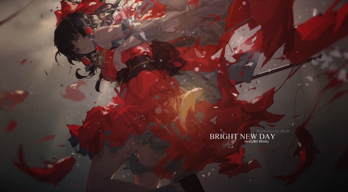 Hakurei Reimu from Touhou Project