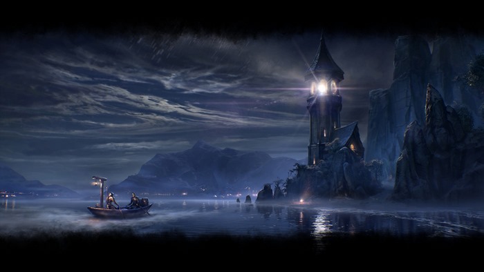 The Elder Scrolls Online Lighthouse and Boat