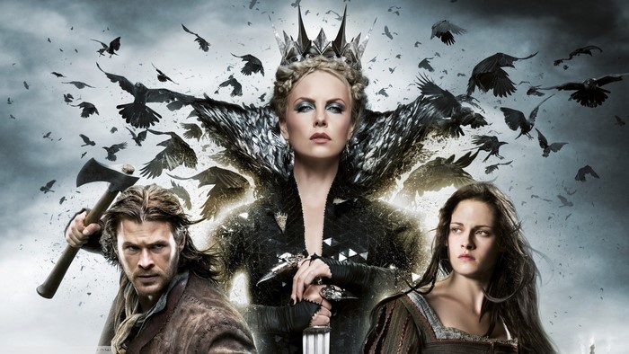 Snow White and the Huntsman: Ravenna, Eric, and Snow White