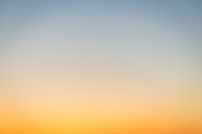 Sky gradient with blue and yellow colors