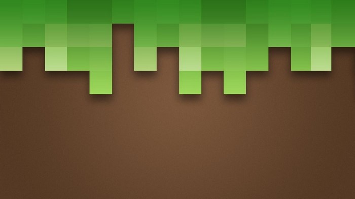 Minecraft grass and dirt blocks