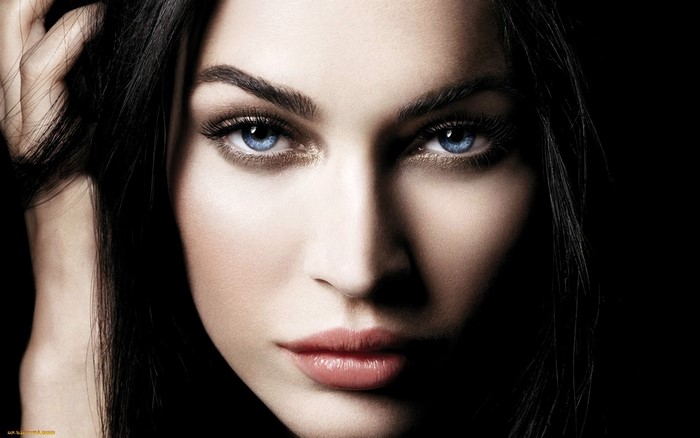 Megan Fox close-up portrait