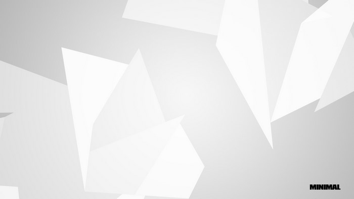 Minimalist abstract geometric shapes