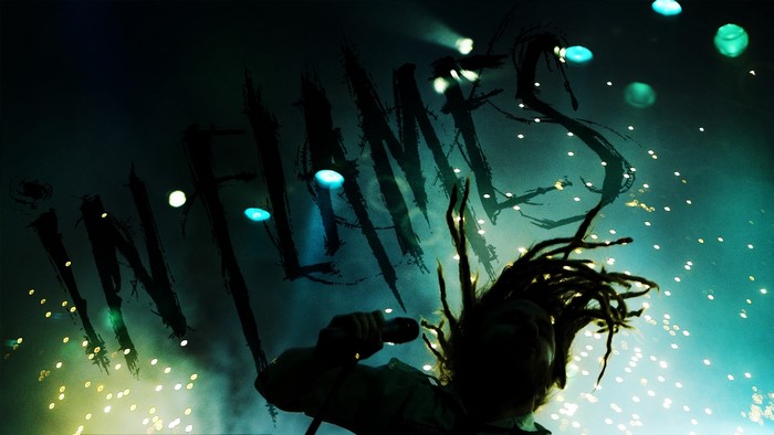 In Flames band performing live