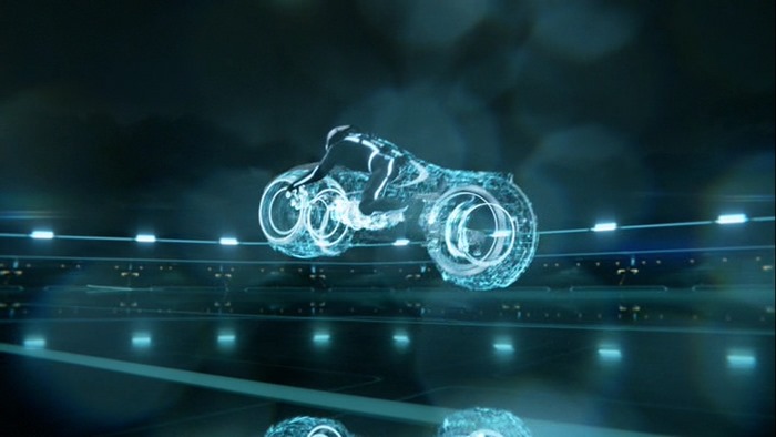 Light cycle from Tron