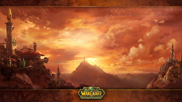 World of Warcraft: The Burning Crusade landscape