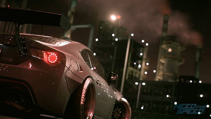 Need for Speed Subaru BRZ at Night