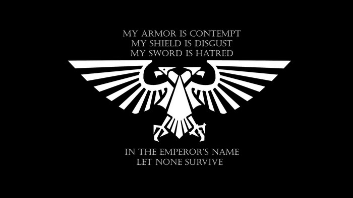 Warhammer 40,000 Imperial Aquila Quote
