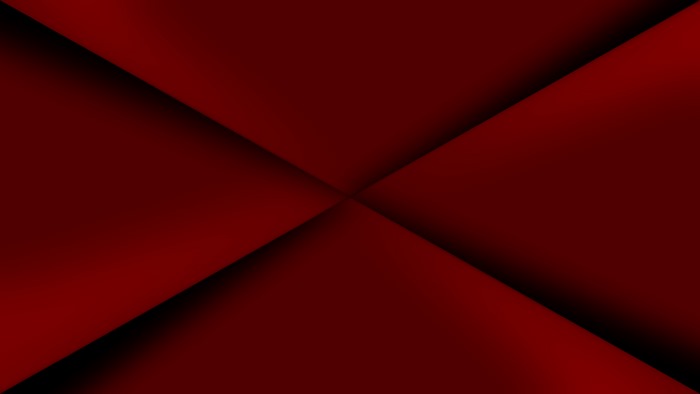 Abstract red digital art with shadows