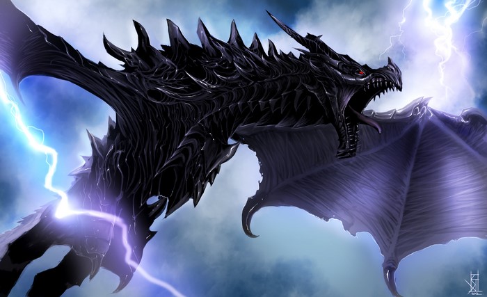 Alduin the Dragon from The Elder Scrolls V: Skyrim