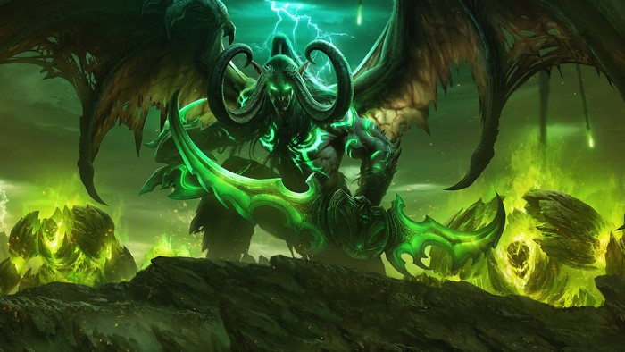 Illidan Stormrage from World of Warcraft: Legion