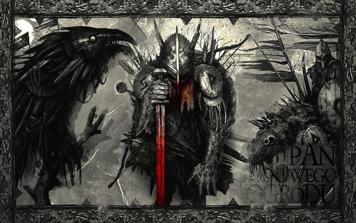 Pan Lodowego Ogrodu Nordic Artwork