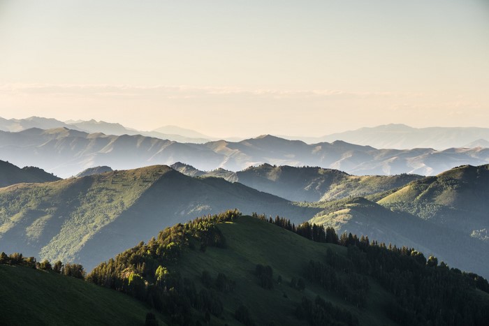 Wasatch Mountains in Utah