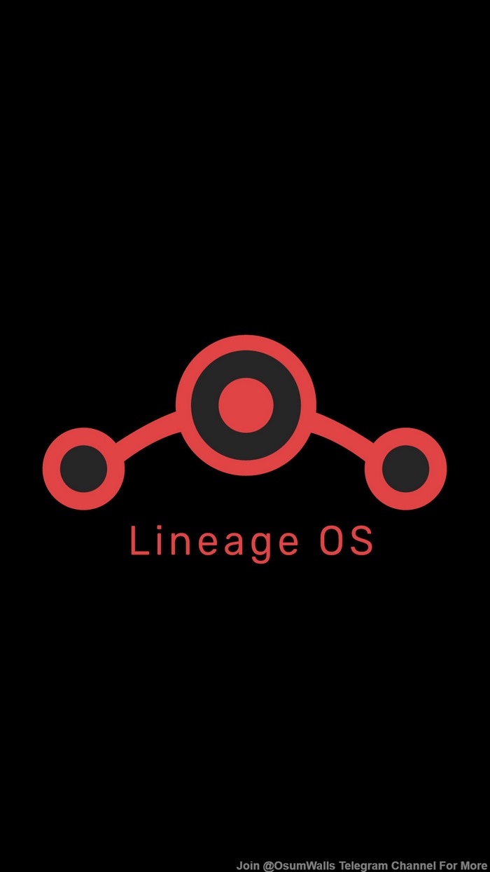 Lineage OS logo and text
