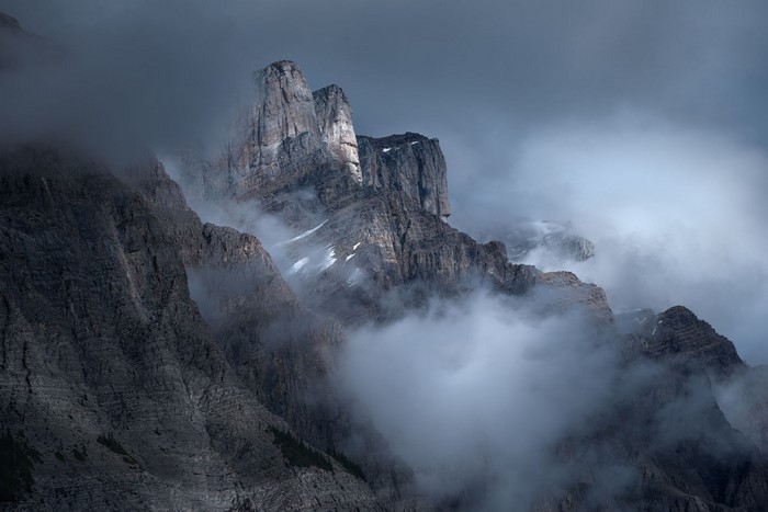 Misty Mountains in Canada