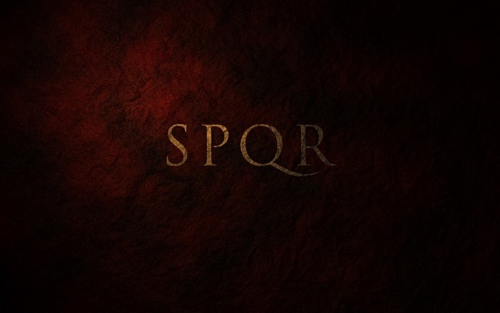 SPQR text from Ryse: Son of Rome