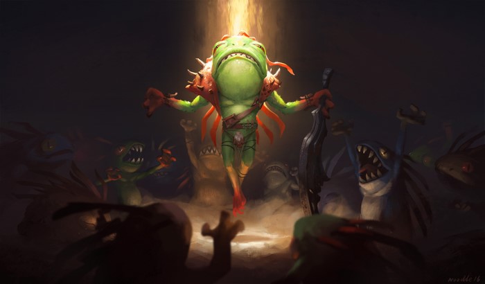 Murlocs from Hearthstone and Heroes of Warcraft