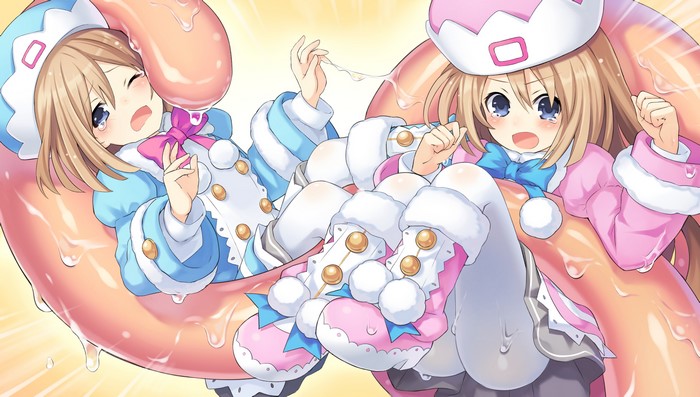 Ram and Rom from Hyperdimension Neptunia