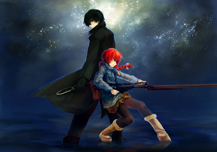 Hei and Suou from Darker than Black