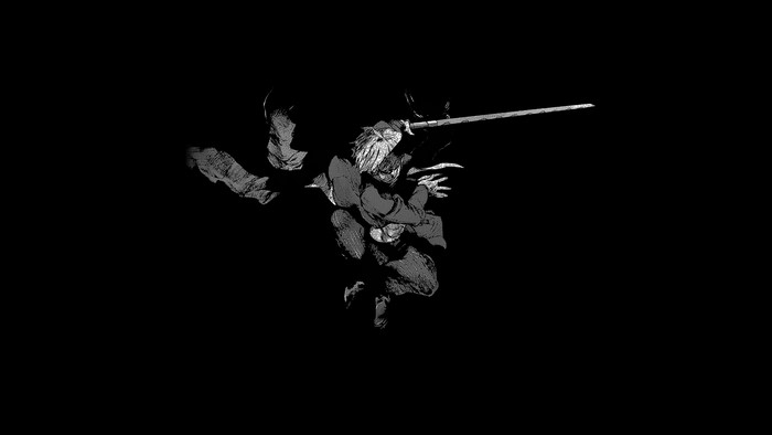 Ken Kaneki from Tokyo Ghoul fighting