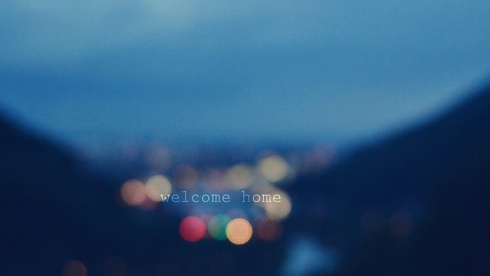 Welcome home bokeh minimalism