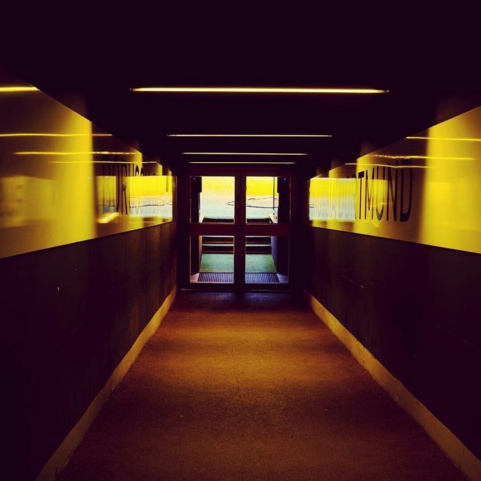 Borussia Dortmund tunnel at Signal Iduna Park
