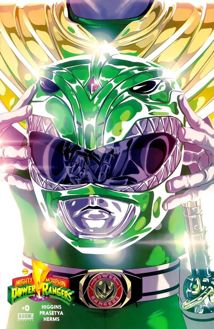 Mighty Morphin Power Rangers #0 Green Ranger Helmet