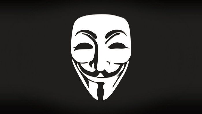 Guy Fawkes mask from V for Vendetta