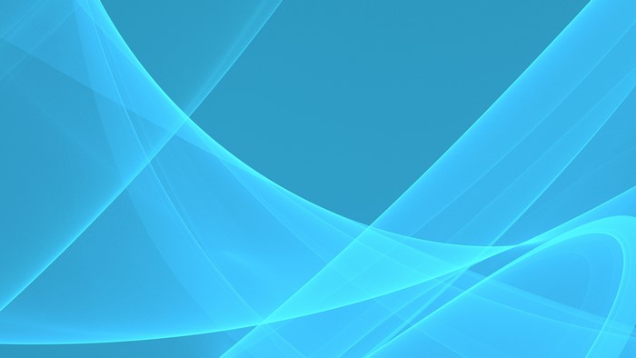 Abstract blue light streaks