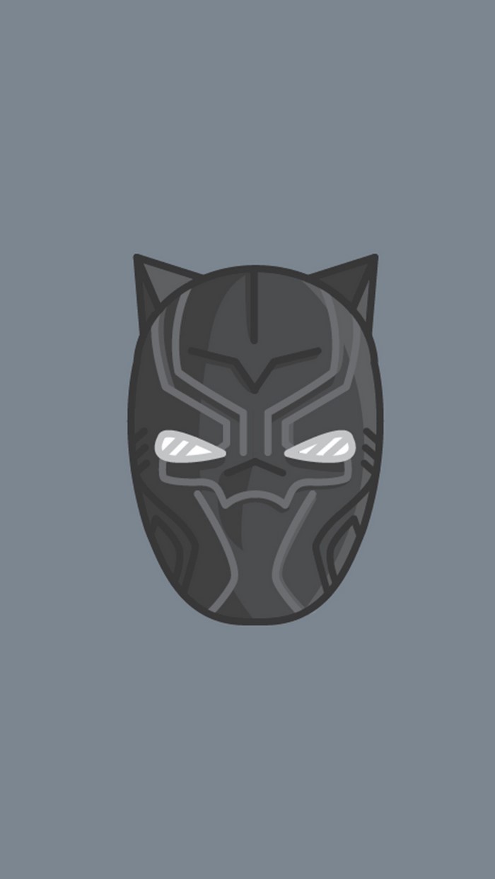 Black Panther mask from Marvel Comics