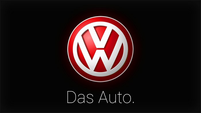 Volkswagen logo with "Das Auto."