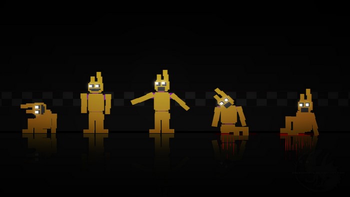 Springtrap Death Scene from FNAF 3