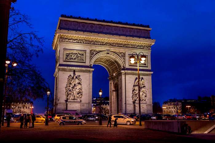Arc de Triomphe de l'Étoile, Paris 4K