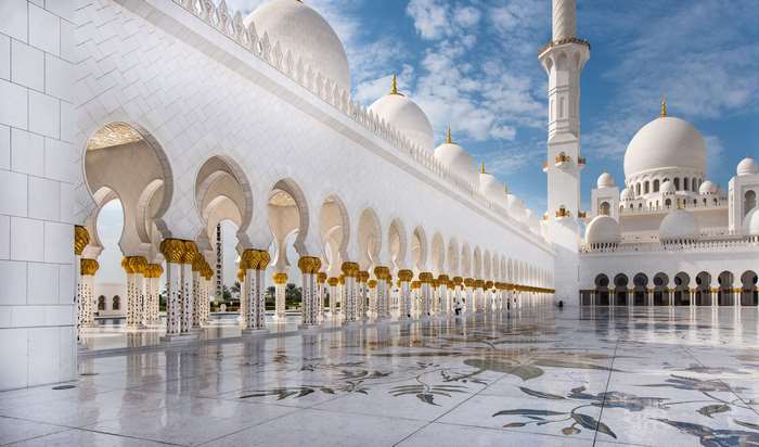 Sheikh Zayed Grand Mosque, Abu Dhabi 4K