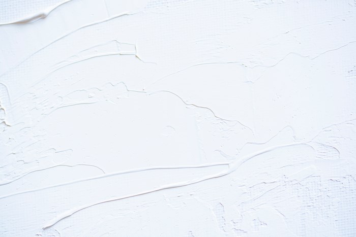 White Minimalist Textured Paint Surface