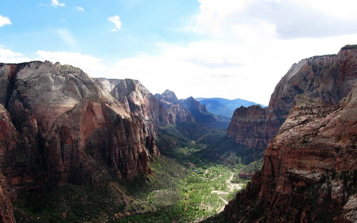 Zion National Park Canyon View