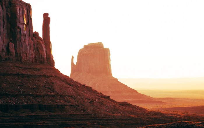 Monument Valley at Golden Hour