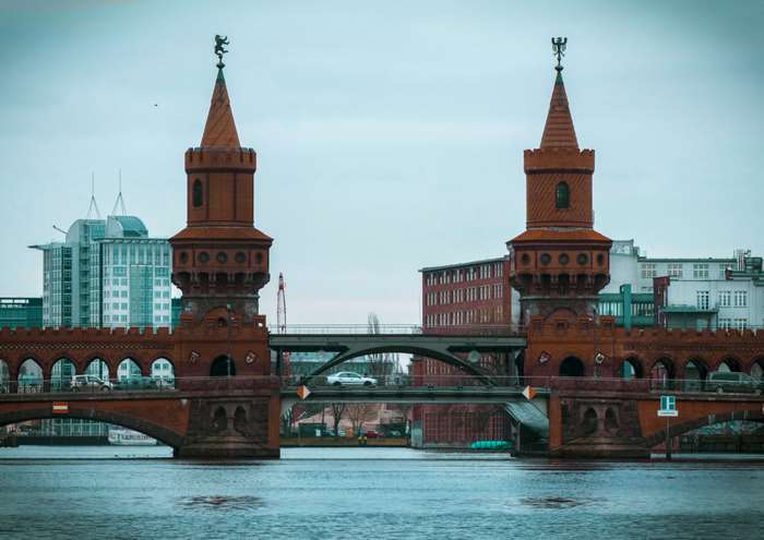 Oberbaum Bridge in Berlin