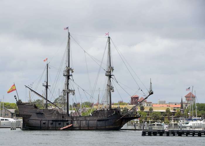 Historic Galleon Ship in St. Augustine Marina