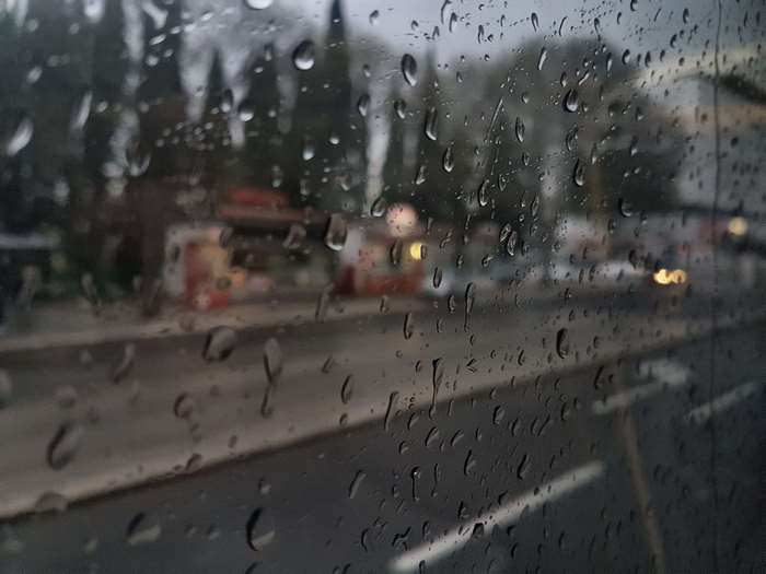 Rainy day in Split, Croatia