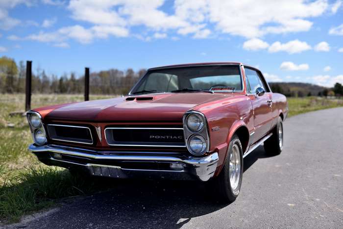 1965 Pontiac LeMans 2-door muscle car