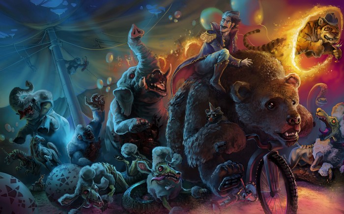 Circus of the Damned: A Bear, a Tiger, and a Ringmaster