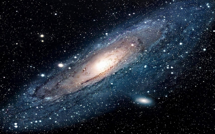 Andromeda Galaxy and Stars