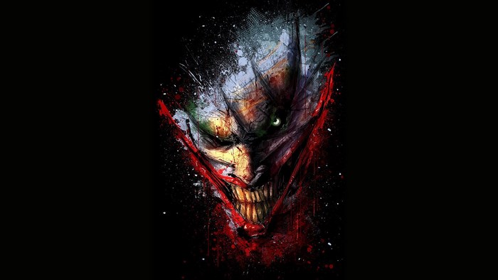 Joker abstract art