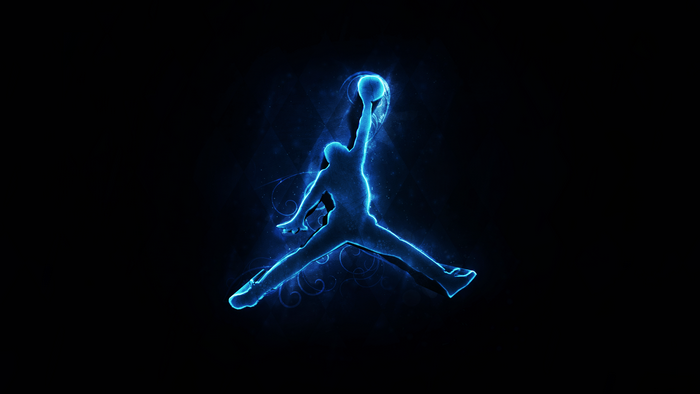 Michael Jordan Dunking Logo