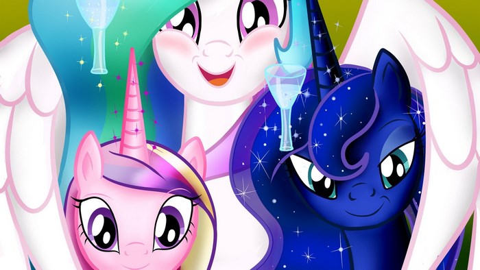 My Little Pony: Princess Celestia, Luna, and Cadance