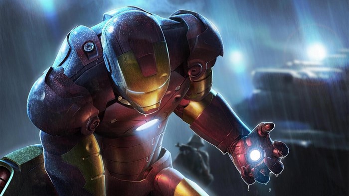 Iron Man in the Rain