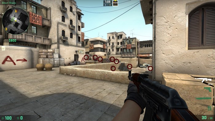 Counter-Strike: Global Offensive A Site