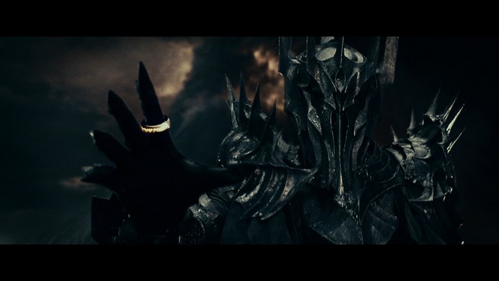 Sauron from Lord of the Rings with the One Ring